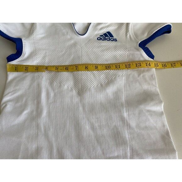 Adidas Techfit Primeknit Football Jersey Men’s Sz M White Compression Fit NO TAG - Picture 8 of 12
